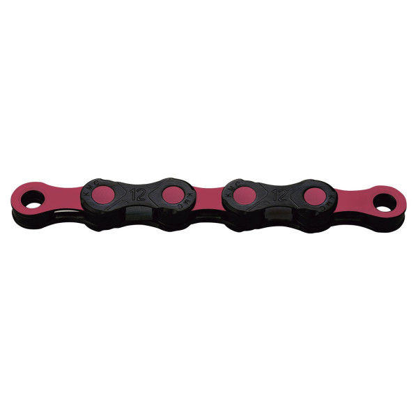 KMC DLC12 grandinė | 12 pavarų | Black - Pink