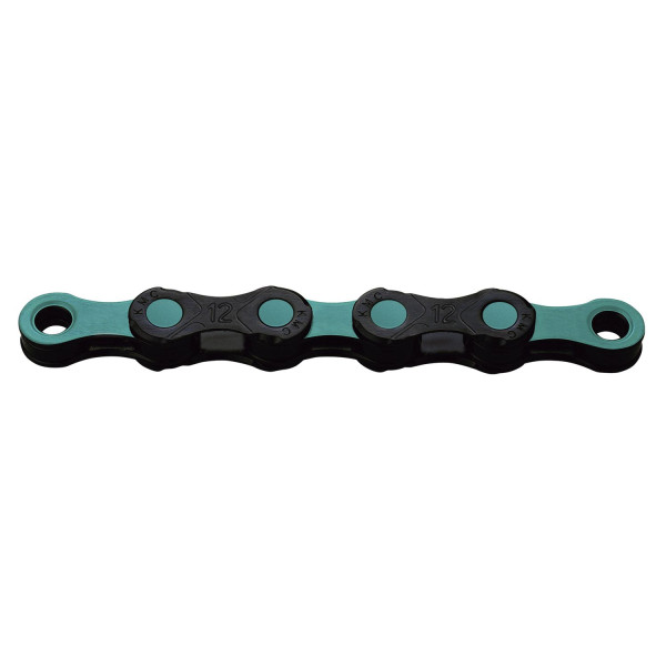 KMC DLC12 Waxed grandinė | 12 pavarų | Black - Celeste