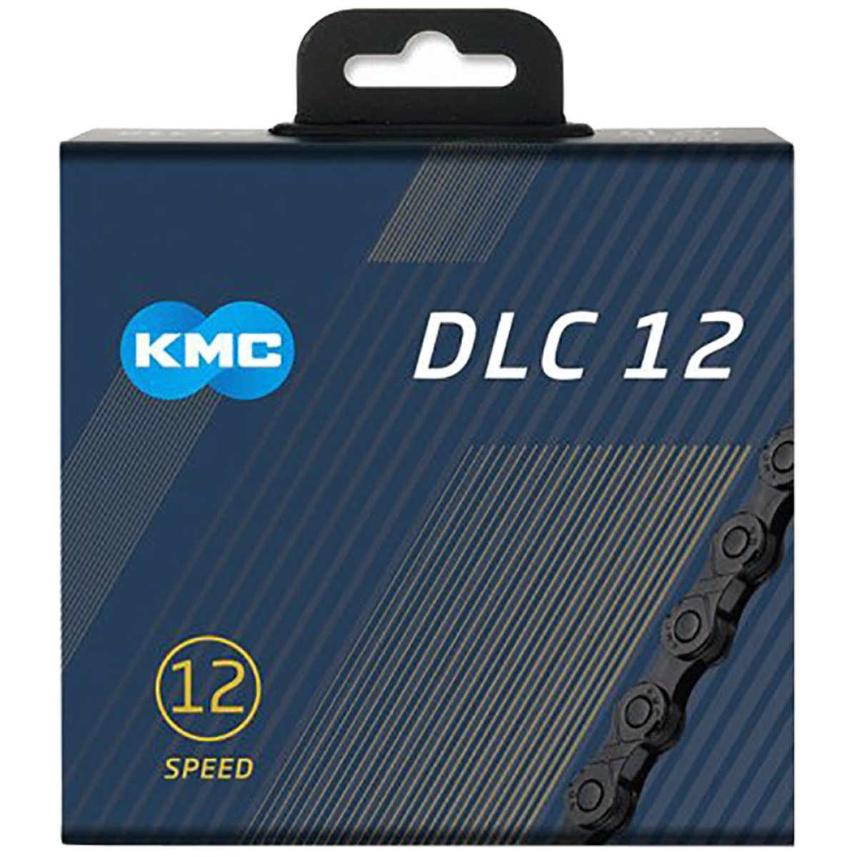 KMC DLC12 grandinė / 12 pavarų / Black 