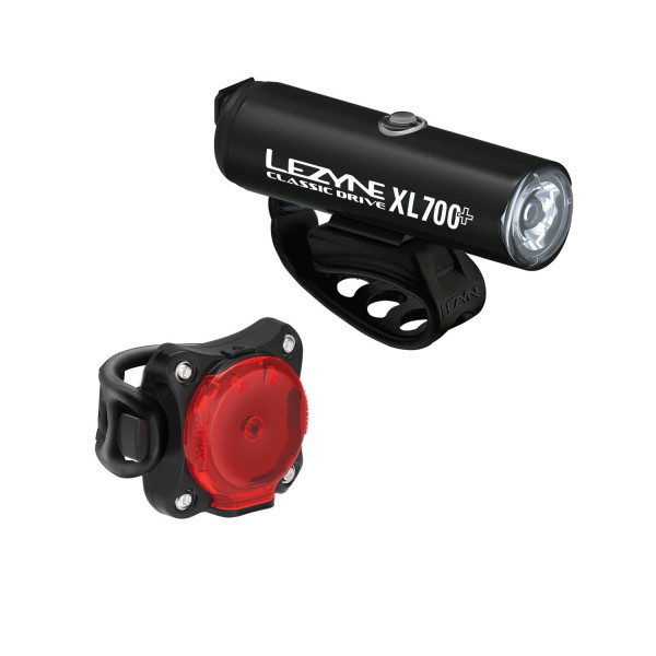 Lezyne Classic Drive XL 700+ | Zecto Drive 200+ Bike Light Set