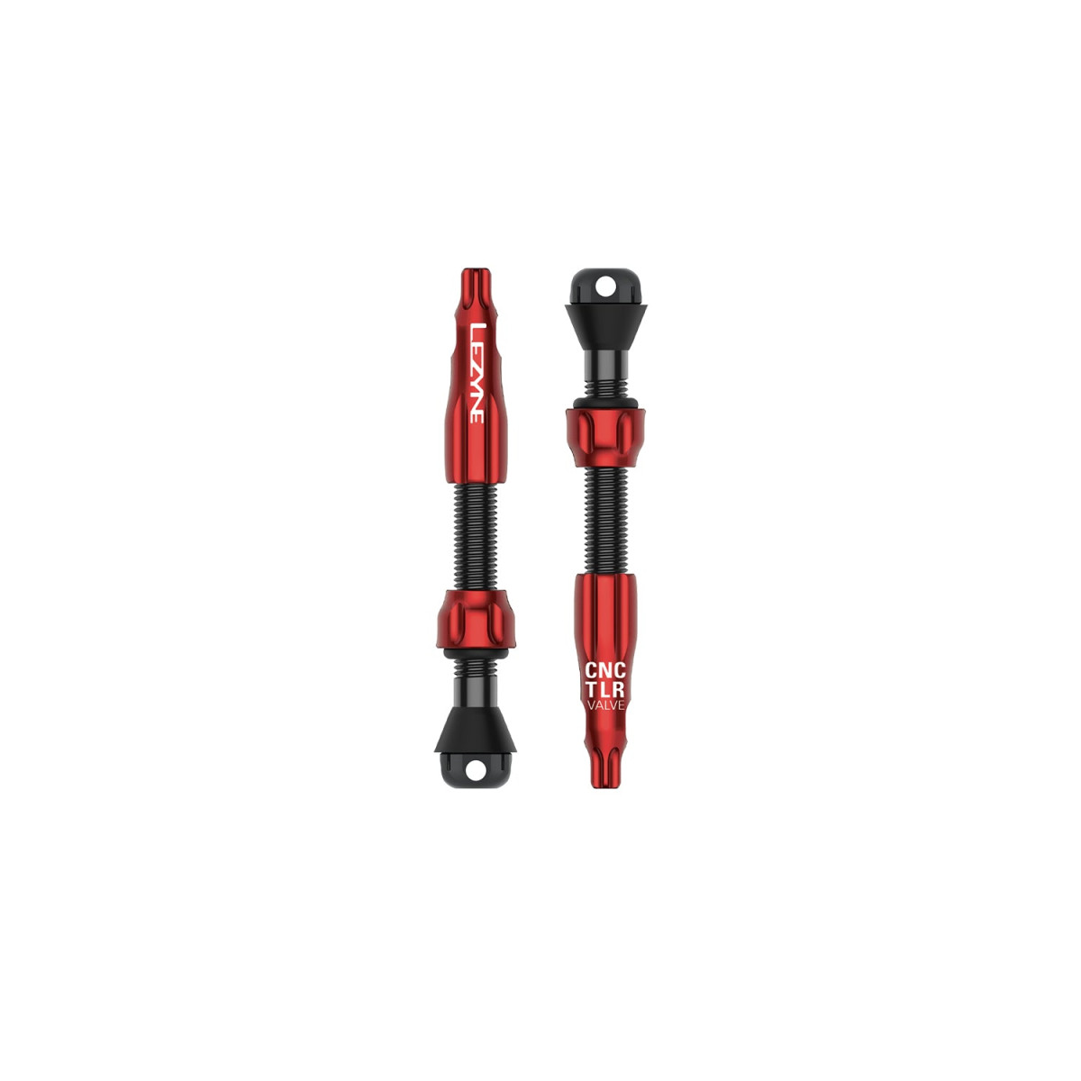 Lezyne CNC TLR PRO Valve Kit | 44 mm | Red