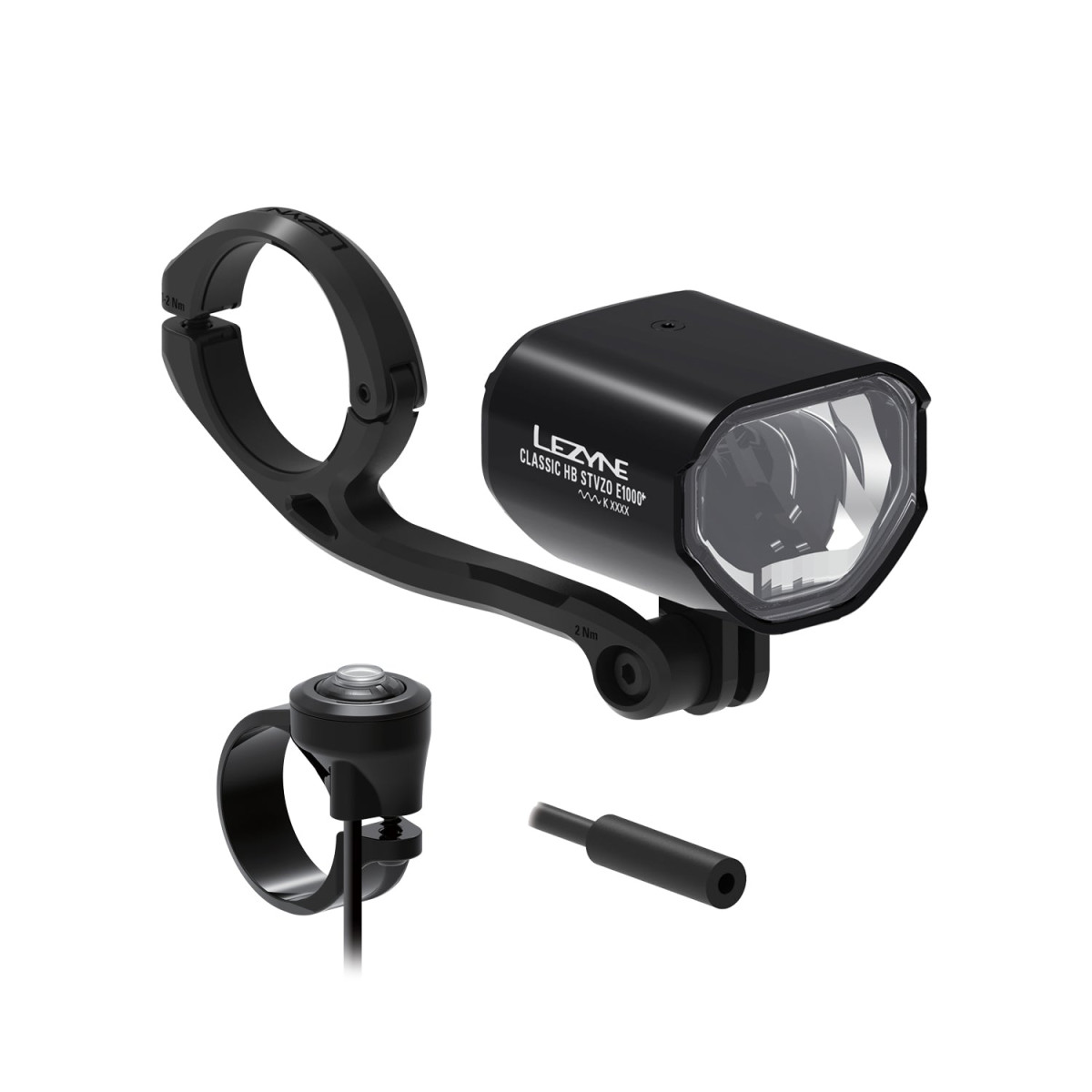 Lezyne E-Bike Classic HB StVZO E1000+ Front Light Lezyne E-Bike Classic HB StVZO E1000+ Front Light