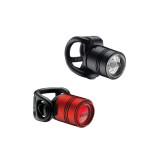 Lezyne Femto Drive Bike Light Set | Black - Red