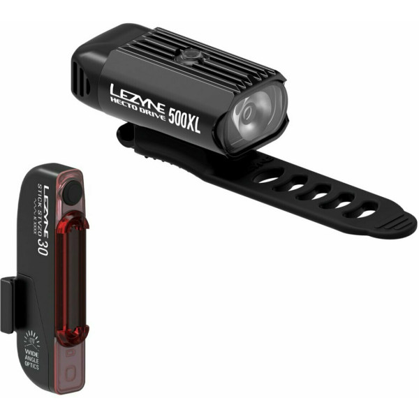 Lezyne Hecto Drive 500XL + Stick Bike Light Set