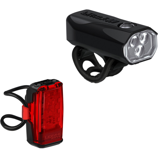 Lezyne KTV Drive PRO 400+ / KTV+ Drive žibintų komplektas Lezyne KTV Drive PRO 400+ / KTV+ Drive žibintų komplektas