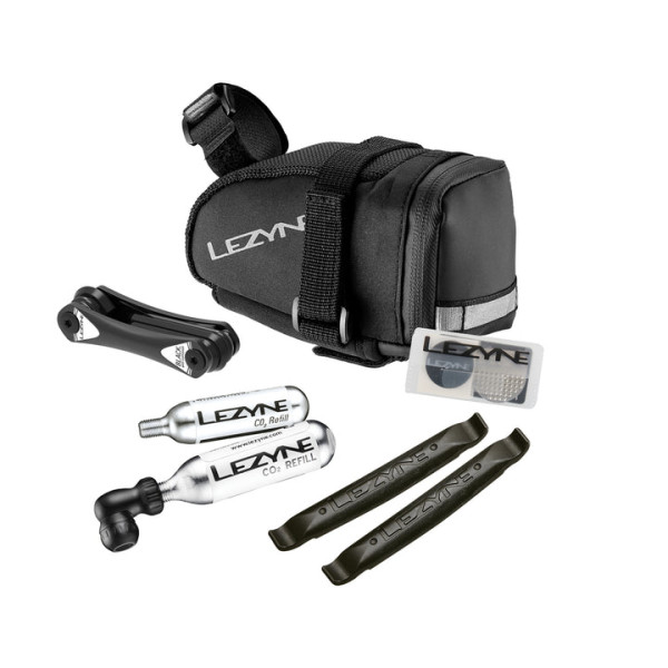 Lezyne M-Caddy CO2 Kit Saddle Bag - Black | 0,6 L