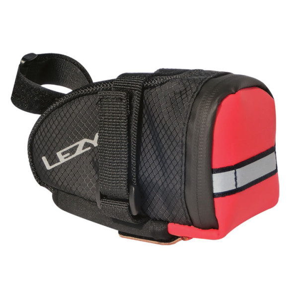 Lezyne M-Caddy Saddle Bag - Black - Red | 0,4 L
