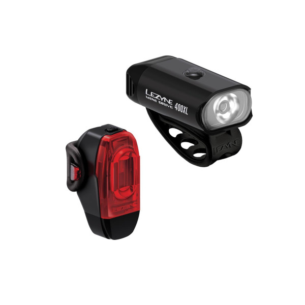 Lezyne Mini Drive 400XL | KTV Drive+ Bike Light Set