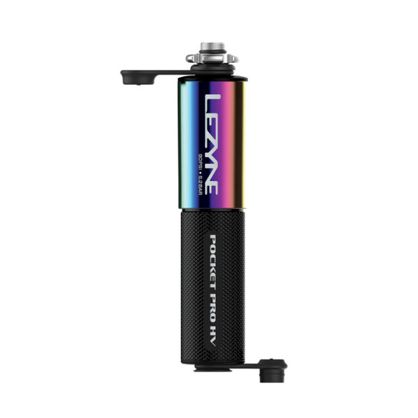 Lezyne Pocket Drive Pro HV Mini Pump | Neo Metallic