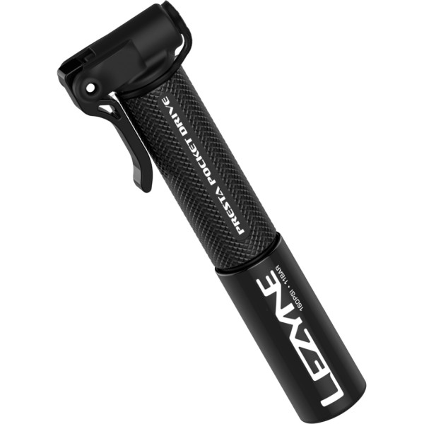 Lezyne Presta Pocket Drive rankinė pompa | Black