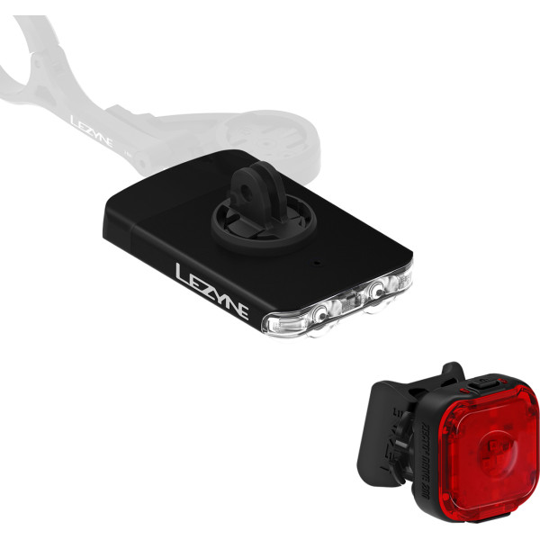 Lezyne Road Drive 500 / Zecto² Drive 200 žibintų komplektas Lezyne Road Drive 500 / Zecto² Drive 200 žibintų komplektas
