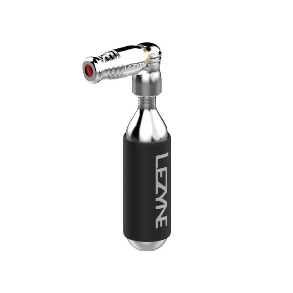 Lezyne Trigger Speed Drive CO2 pompa su suspausto oro balionėliu 16 g | Gloss Silver