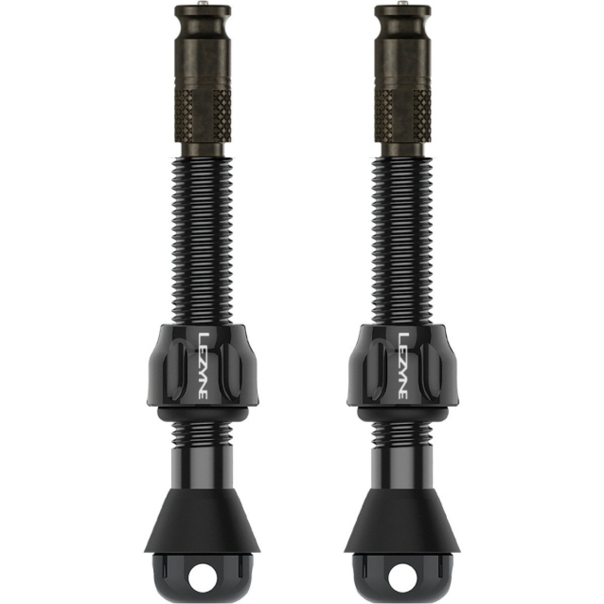 Lezyne Tubeless Valve CLIK TLR Pro ventilių komplektas | 2 vnt | 44mm Lezyne Tubeless Valve CLIK TLR Pro ventilių komplektas | 2 vnt | 44mm