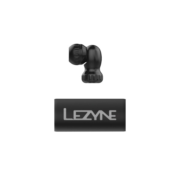 Lezyne Twin Speed Drive CO2 pripūtimo galvutė | Black Lezyne Twin Speed Drive CO2 pripūtimo galvutė | Black