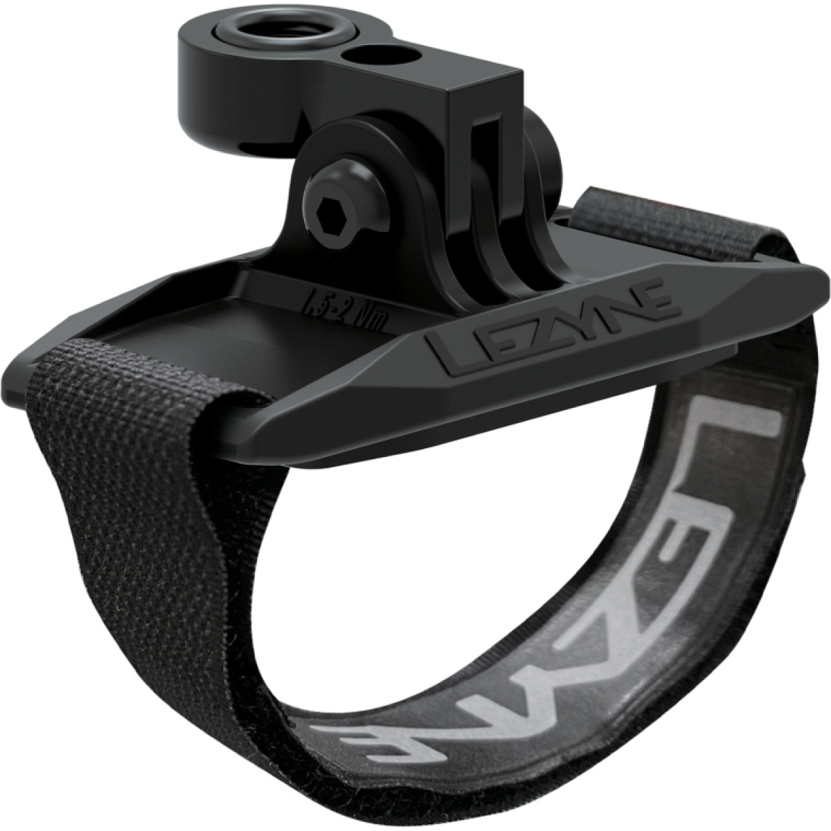 Lezyne žibinto šalmo laikiklis su GoPro adapteriu Lezyne žibinto šalmo laikiklis su GoPro adapteriu