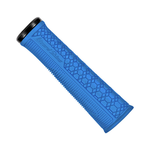 Lizard Skins Gradient Single Clamp Lock-On Grips | Deja Blue