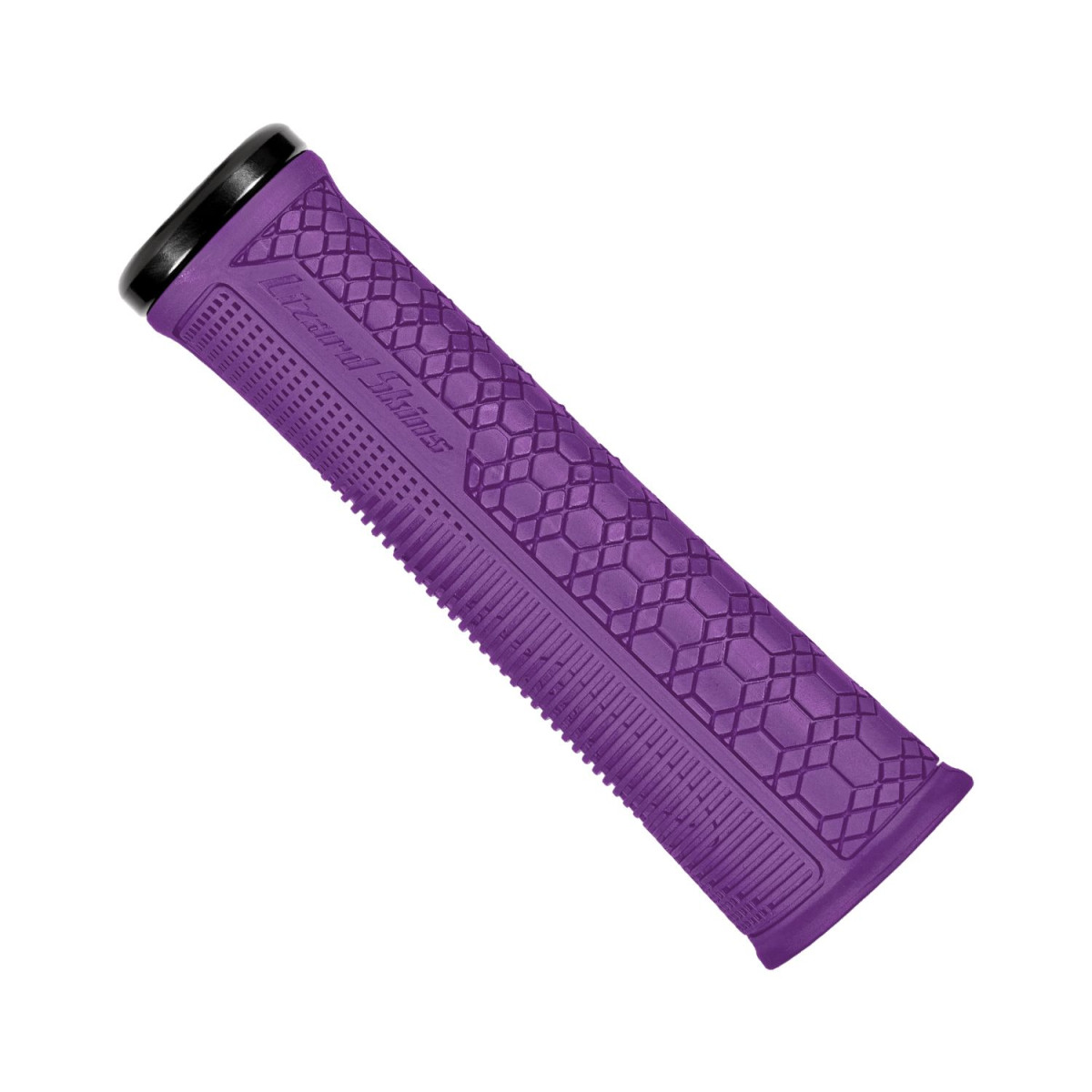 Lizard Skins Gradient Single Clamp Lock-On Grips | Ultra Purple