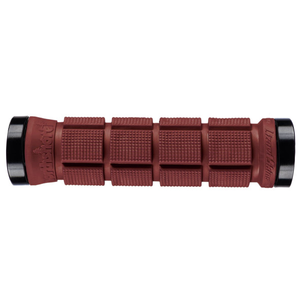 Lizard Skins Northshore Dual Clamp Lock-On vairo rankenėlės | Deep Red Lizard Skins Northshore Dual Clamp Lock-On vairo rankenėlės | Deep Red
