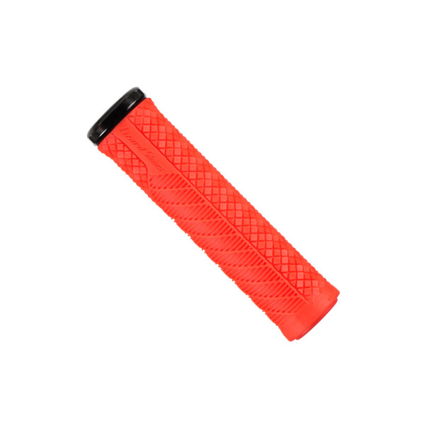 Lizard Skins Single Sided Lock-On Charger Evo Grips | Fire Red