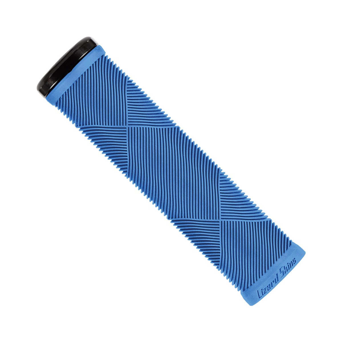 Lizard Skins Strata Single Clamp Lock-On Grips | Deja Blue