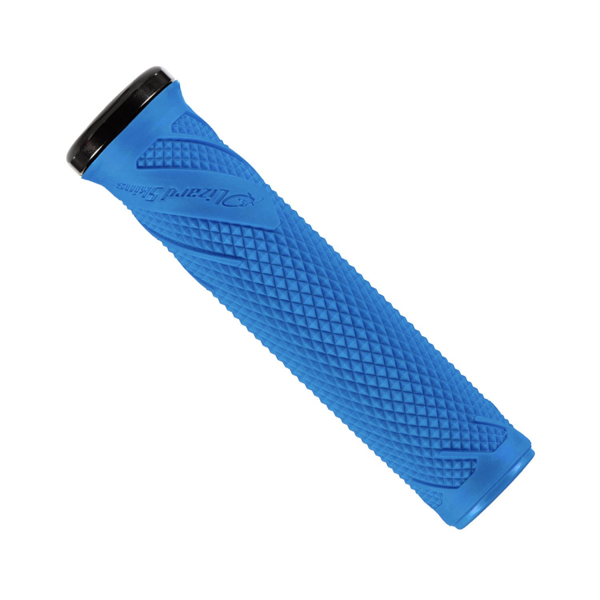 Lizard Skins Wasatch Single Clamp Lock-On Grips | Deja Blue