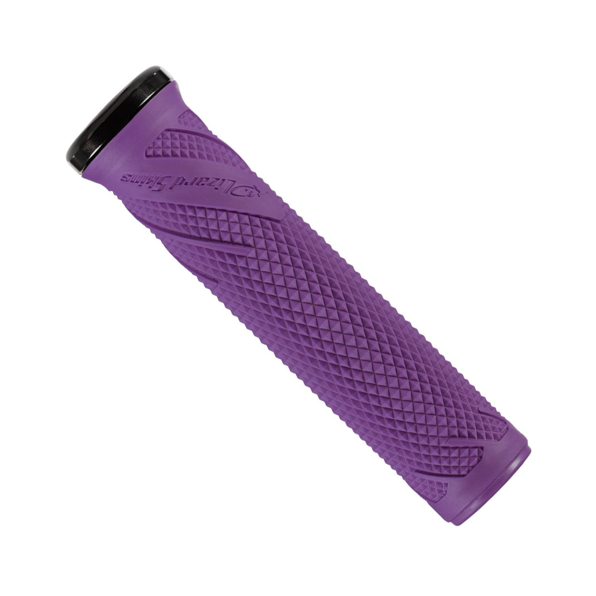 Lizard Skins Wasatch Single Clamp Lock-On Grips | Ultra Purple