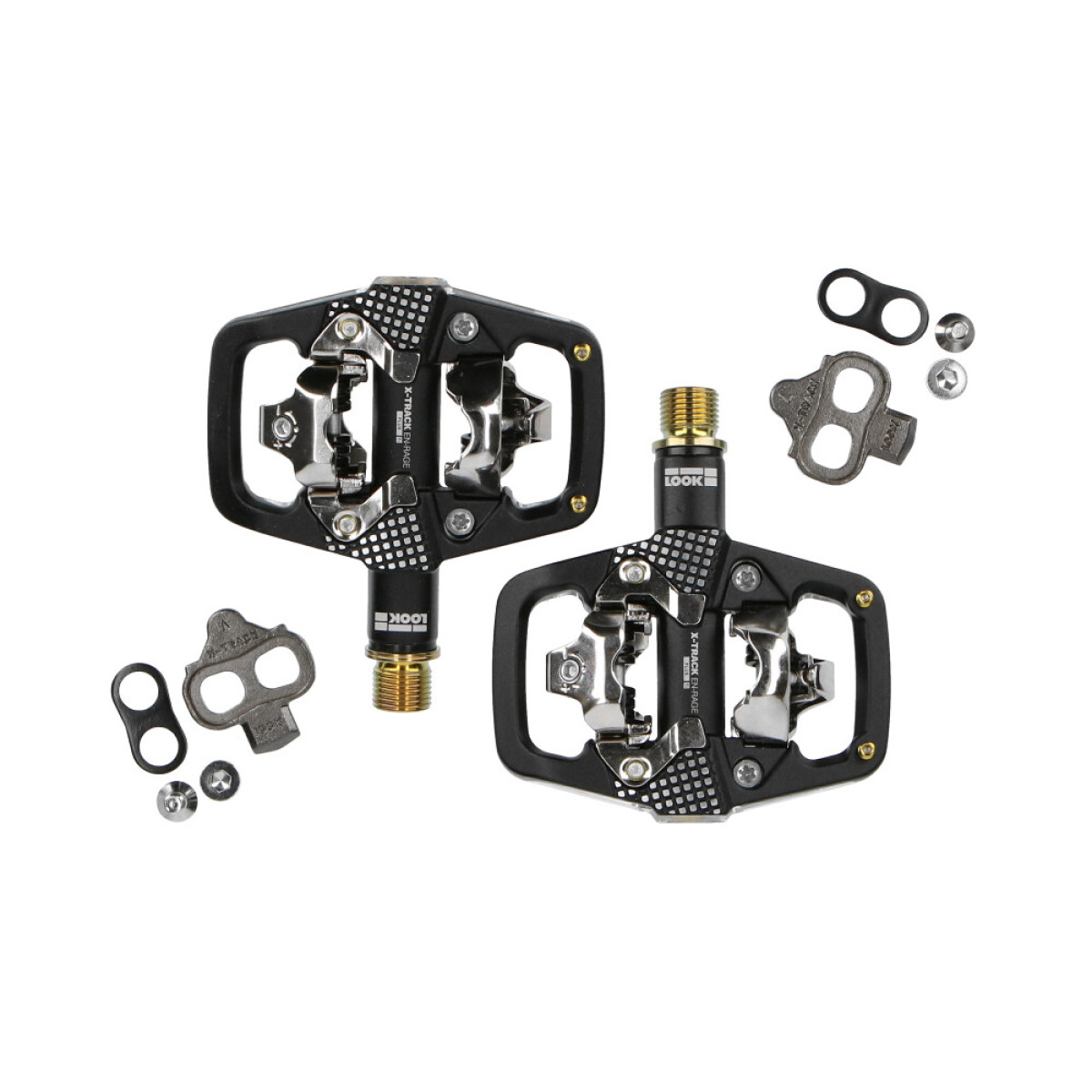 Look X-Track En-Rage Plus Ti pedalai | Black Look X-Track En-Rage Plus Ti pedalai | Black