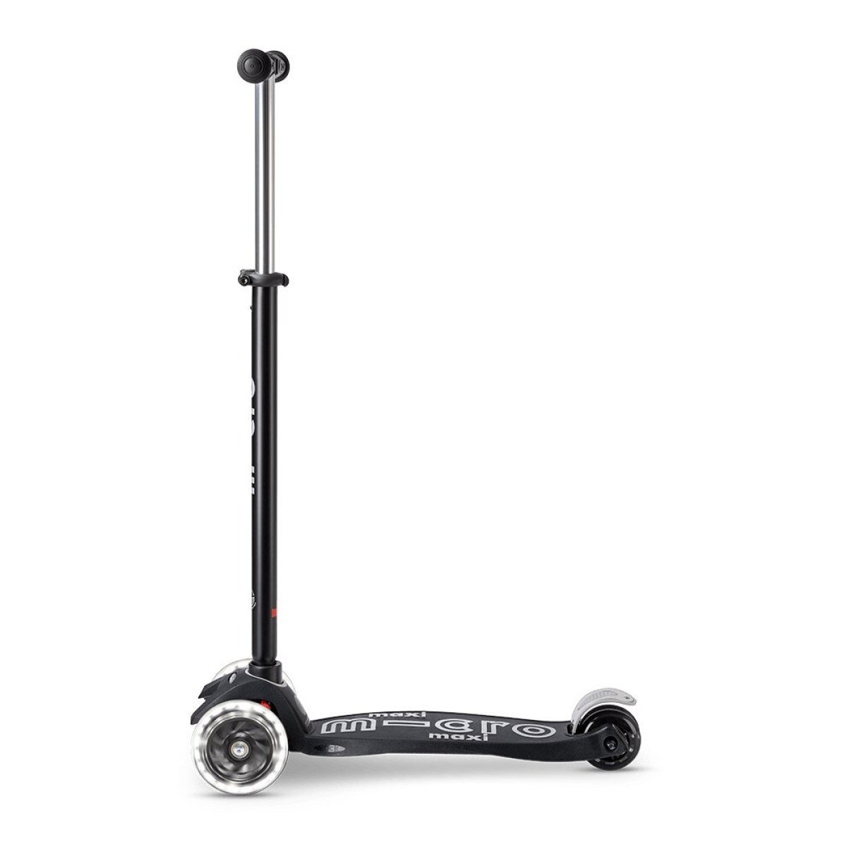 Maxi Micro Deluxe ECO LED Scooter | Black Maxi Micro Deluxe ECO LED Scooter | Black