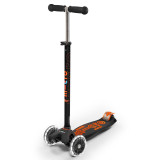 Maxi Micro Deluxe LED Scooter | Black