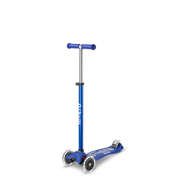 Maxi Micro Deluxe LED Scooter | Blue - White