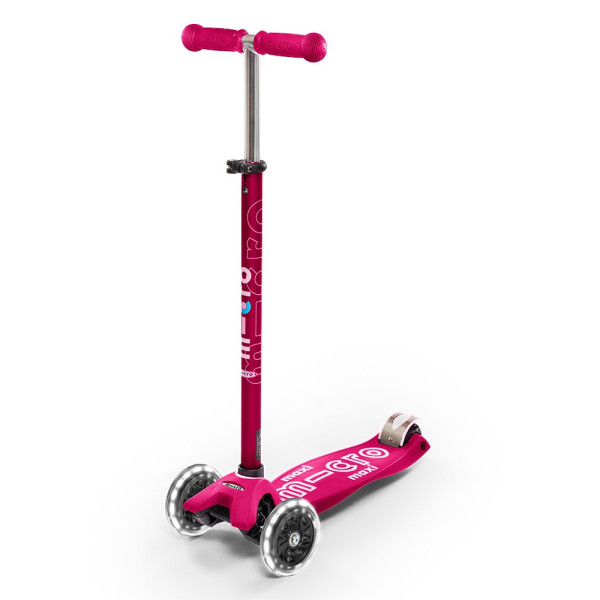 Maxi Micro Deluxe LED Scooter | Pink