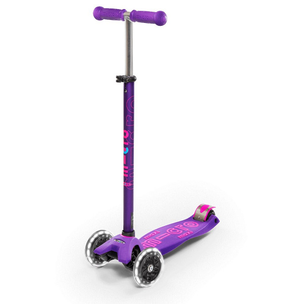 Maxi Micro Deluxe LED paspirtukas | Purple
