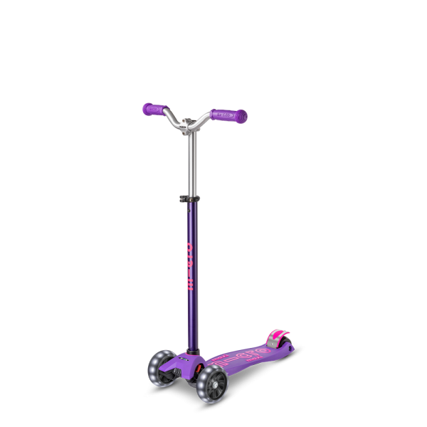 Maxi Micro Deluxe Pro LED Scooter | Purple