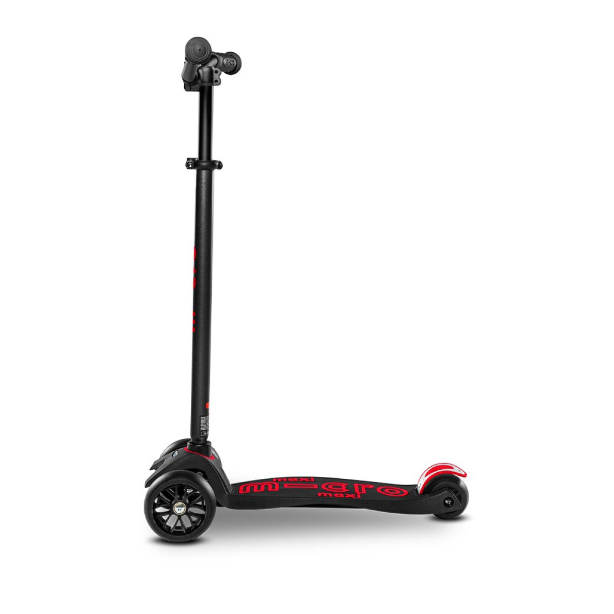 Maxi Micro Deluxe Pro Scooter | Black - Red Maxi Micro Deluxe Pro Scooter | Black - Red