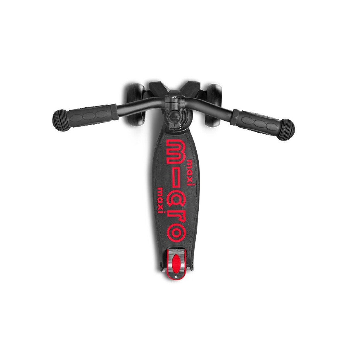 Maxi Micro Deluxe Pro Scooter | Black - Red Maxi Micro Deluxe Pro Scooter | Black - Red