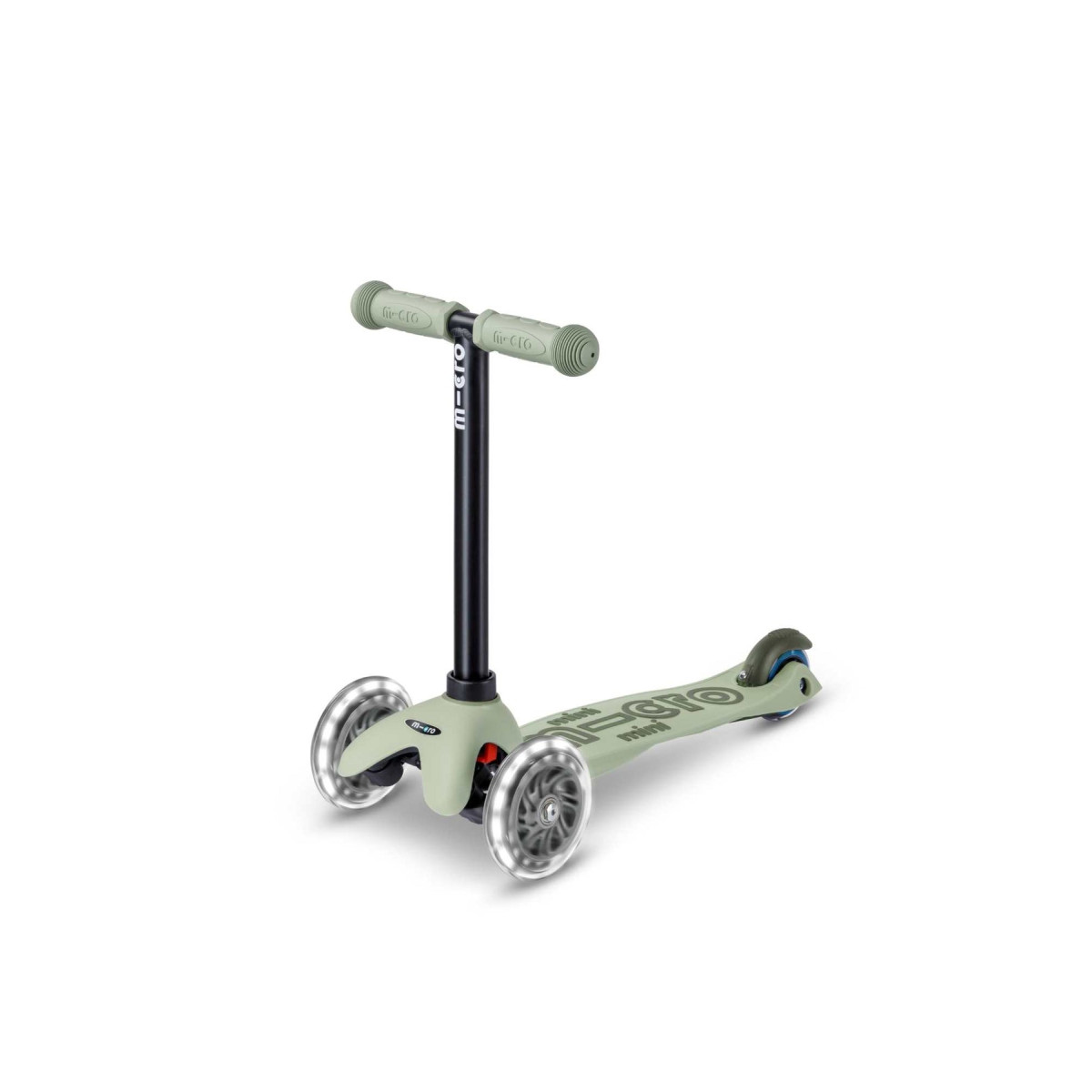 Micro Mini2Grow 2 Deluxe LED paspirtukas | Olive Sage