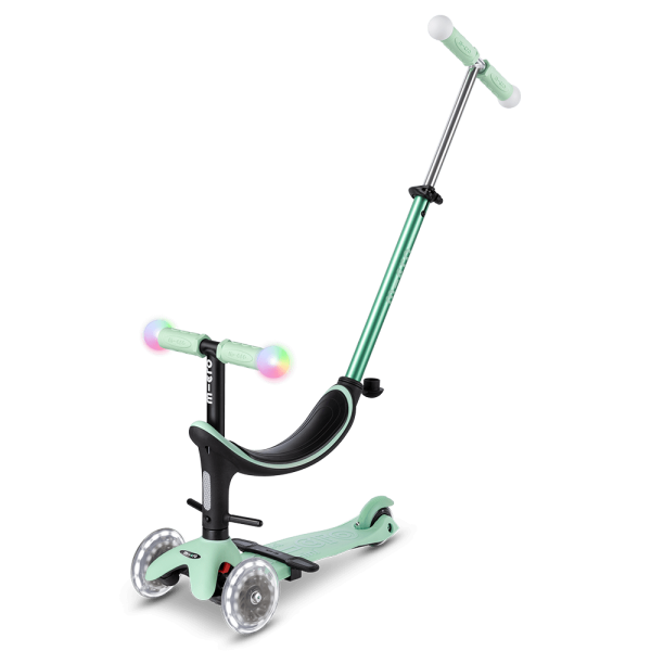 Micro Mini2Grow Deluxe Magic LED Scooter | Mint