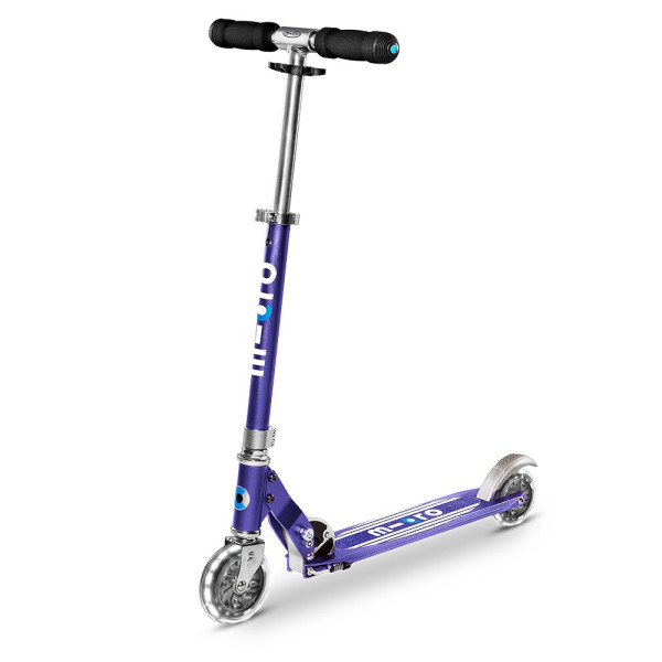 Micro Sprite LED Scooter | Blue Stripe