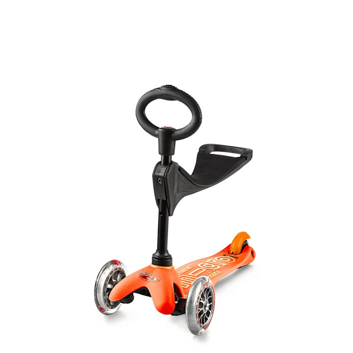 Mini Micro 3in1 Deluxe Scooter | Orange Mini Micro 3in1 Deluxe Scooter | Orange