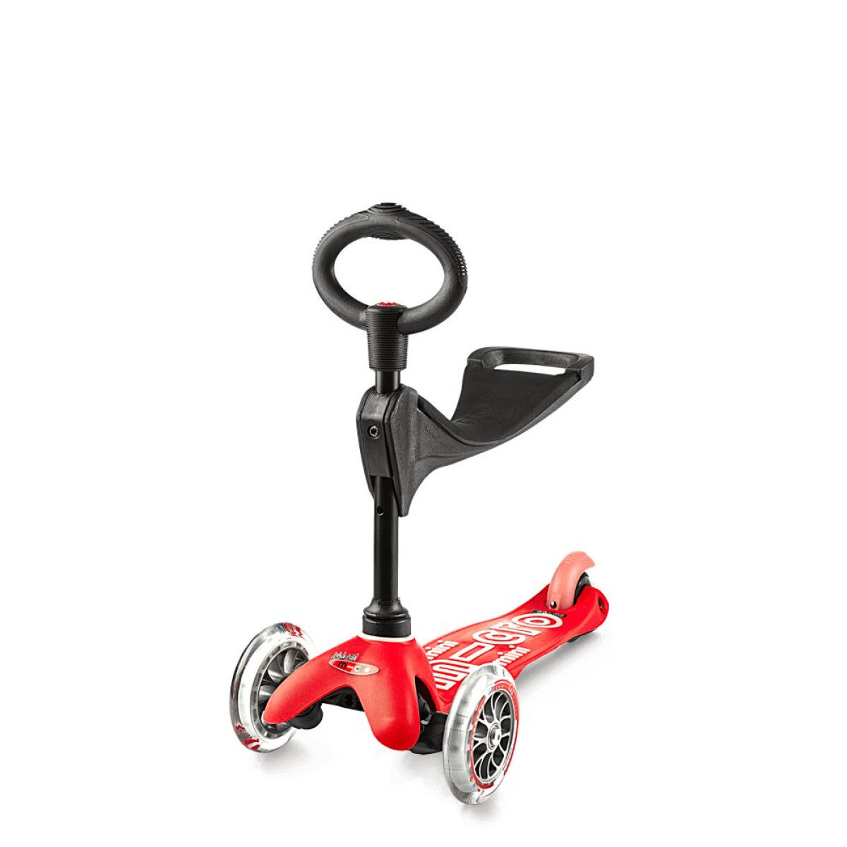 Mini Micro 3in1 Deluxe Scooter | Red Mini Micro 3in1 Deluxe Scooter | Red