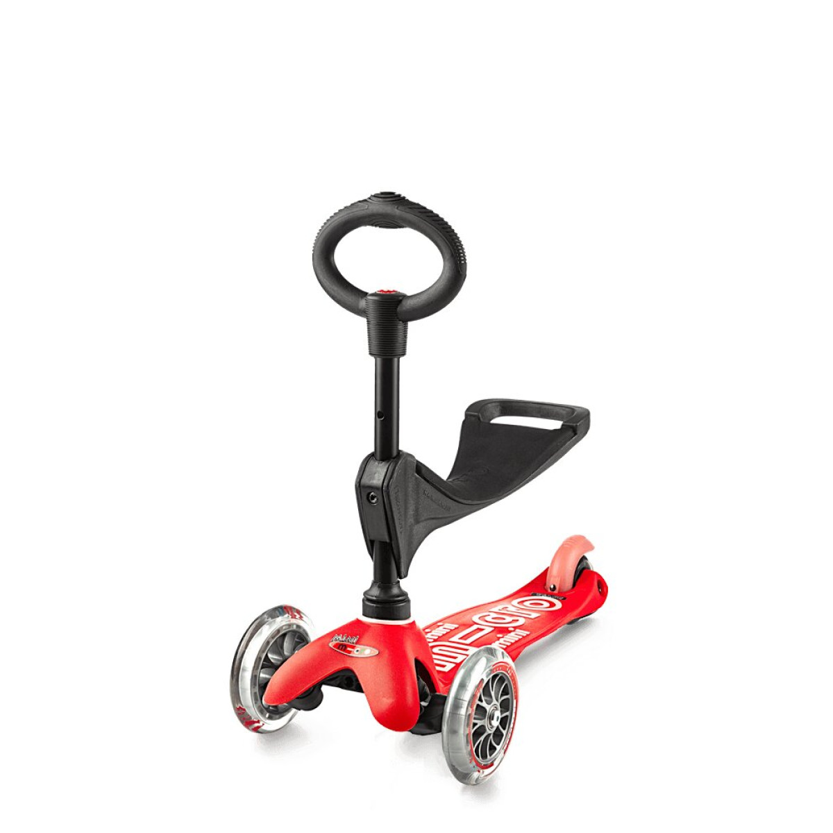 Mini Micro 3in1 Deluxe Scooter | Red Mini Micro 3in1 Deluxe Scooter | Red