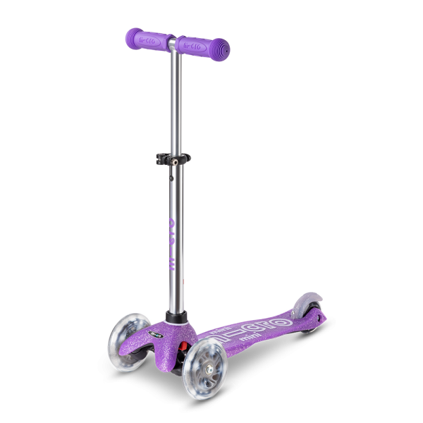 Mini Micro Deluxe Fairy Glitter LED Scooter | Purple