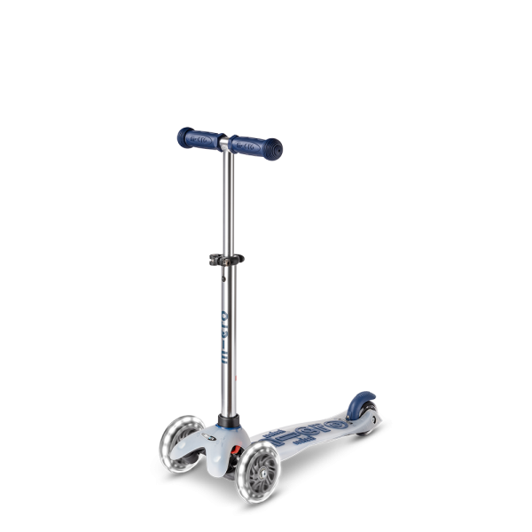 Mini Micro Deluxe Flux LED Scooter| Navy