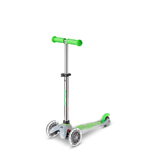 Mini Micro Deluxe Flux LED Scooter| Neon Green