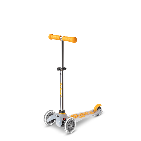 Mini Micro Deluxe Flux LED Scooter| Yellow