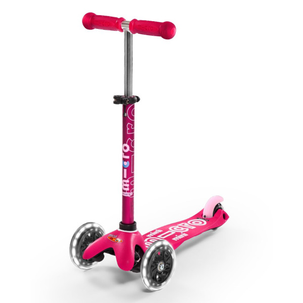 Mini Micro Deluxe LED paspirtukas | Pink
