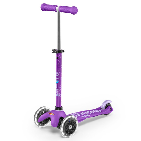Mini Micro Deluxe LED Scooter | Purple