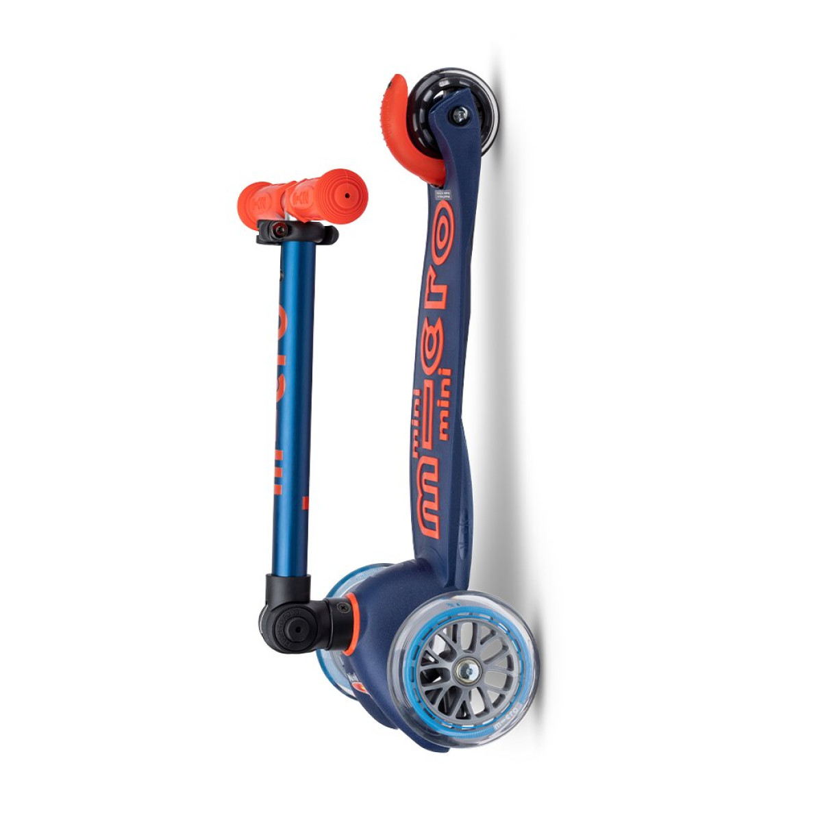 Mini Micro Deluxe Foldable Scooter | Navy Blue Mini Micro Deluxe Foldable Scooter | Navy Blue