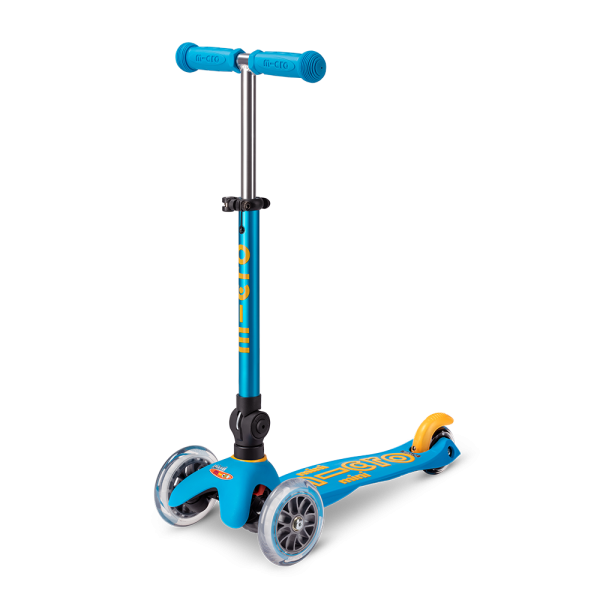 Mini Micro Deluxe Foldable Scooter | Ocean Blue