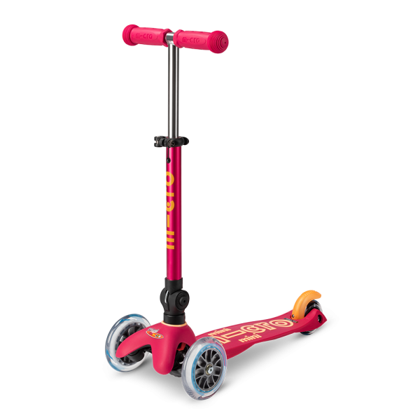 Mini Micro Deluxe Foldable Scooter | Ruby Red